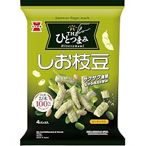 Amazon.co.jp: 岩塚製菓 THEひとつまみ しお枝豆 70g×12袋 : 食品